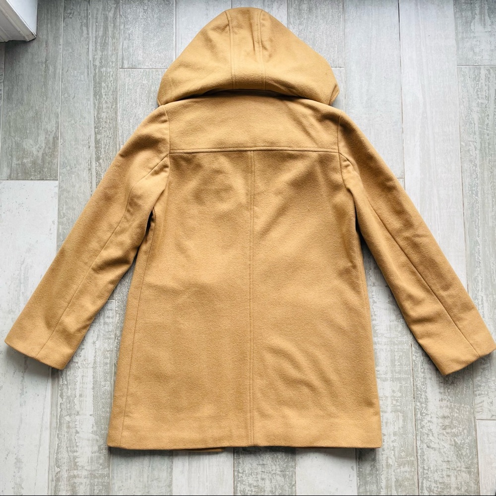 Michael Kors Wool Hooded Toggle Duffle Coat - Picture 3 of 14